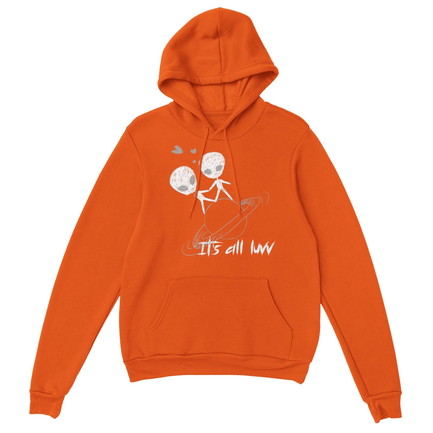 ITS ALL LUVV Classic Unisex Pullover Hoodie