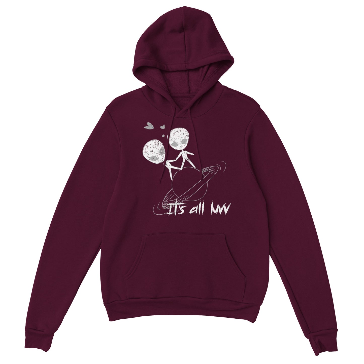 ITS ALL LUVV Classic Unisex Pullover Hoodie